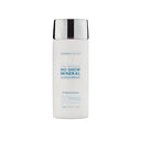 A white bottle of ColorScience No-Show Mineral Sunscreen with a reflective silver cap, centered on a plain white background.
