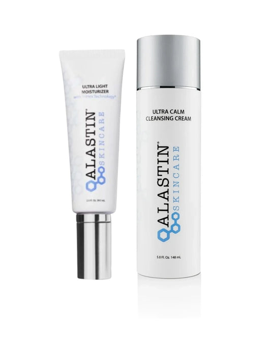 Alastin Ultra Light Moisturizer and Calm Cleansing Cream Duo Gift Set