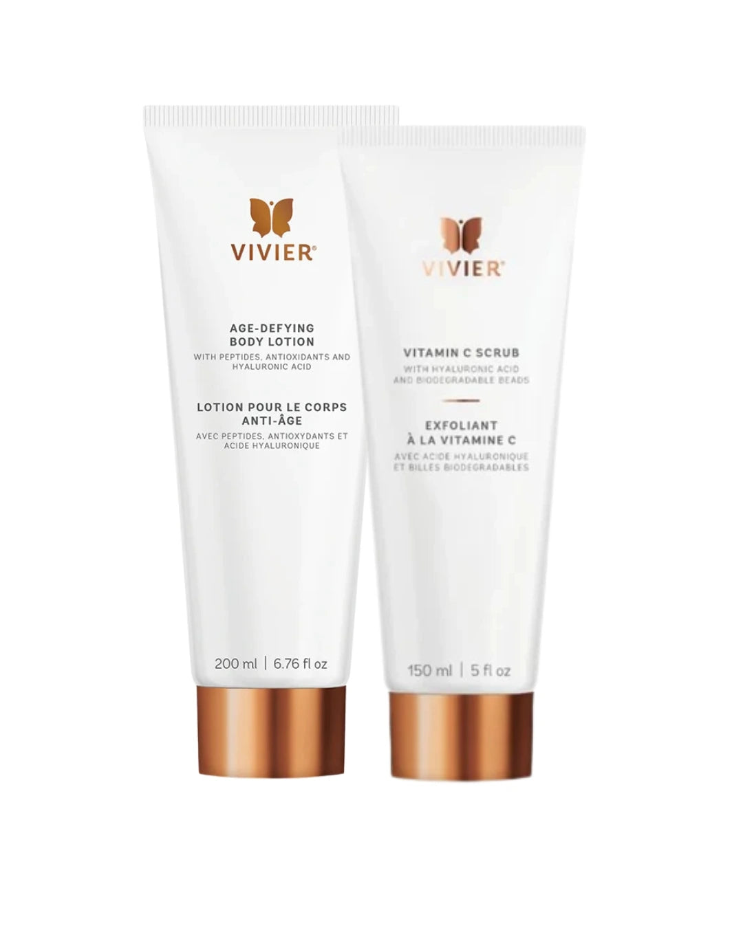 vivier body lotion scrub gift set