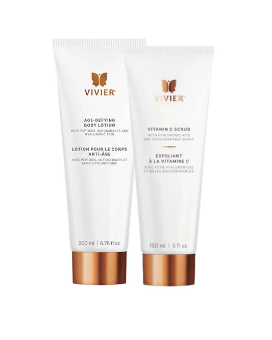 vivier body lotion scrub gift set