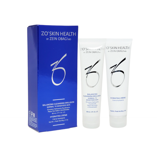 GWP | Travel-size ZO Balancing Cleansing Emulsion and Hydrating Crème Set